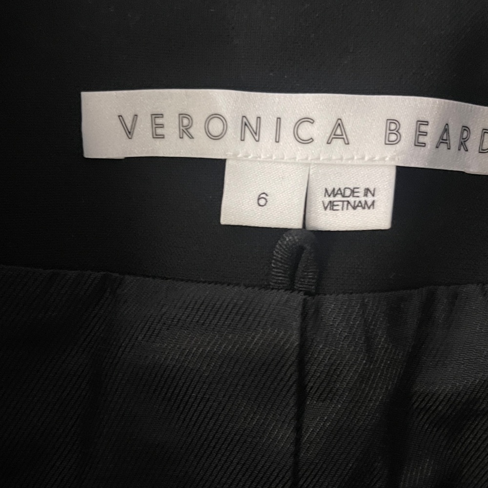 Veronica Beard Elegant Black Blazer with Shiny Silver Accents - Picture 4 of 14
